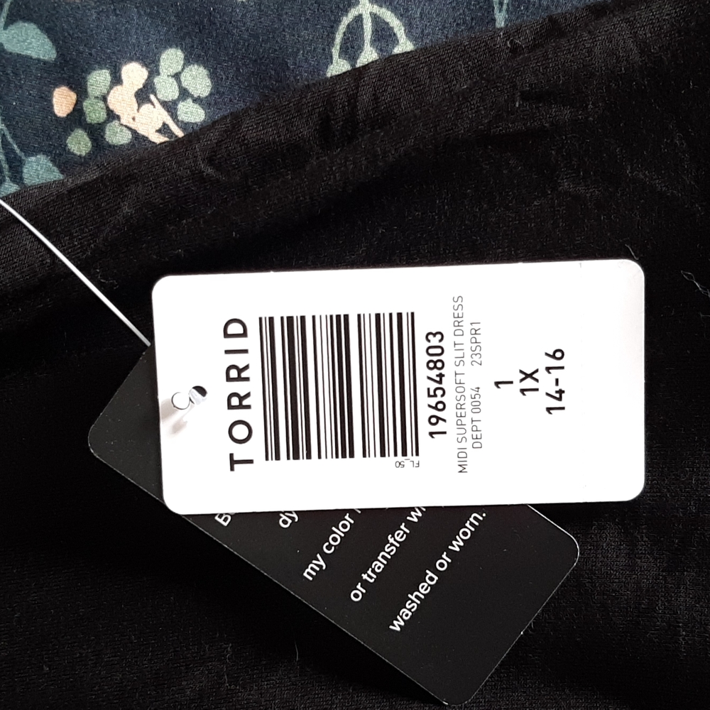 Torrid Midi Side Slit Dress - Picture 8 of 9
